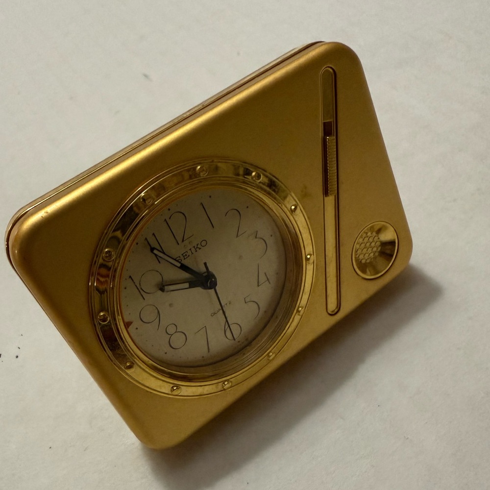 Seiko Travel Alarm Clock